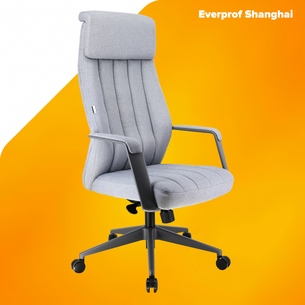Премиум кресло Everprof Shanghai Ткань Серый Премиум кресло Everprof Shanghai Ткань Серый