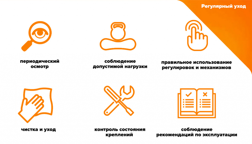 регулярный уход за креслом