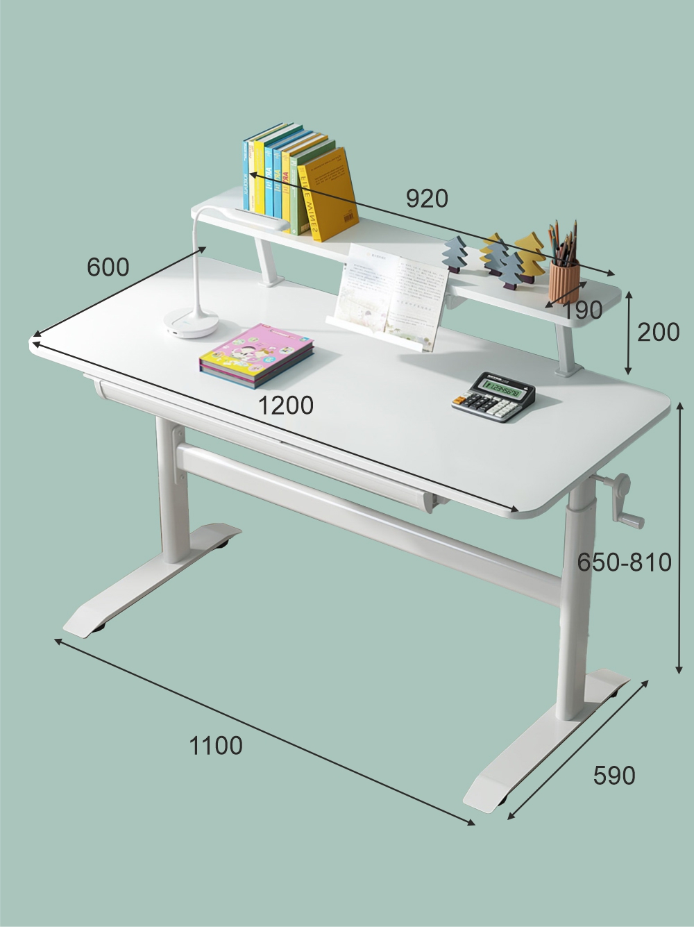 Размеры детского стола Everprof Kids Table 2