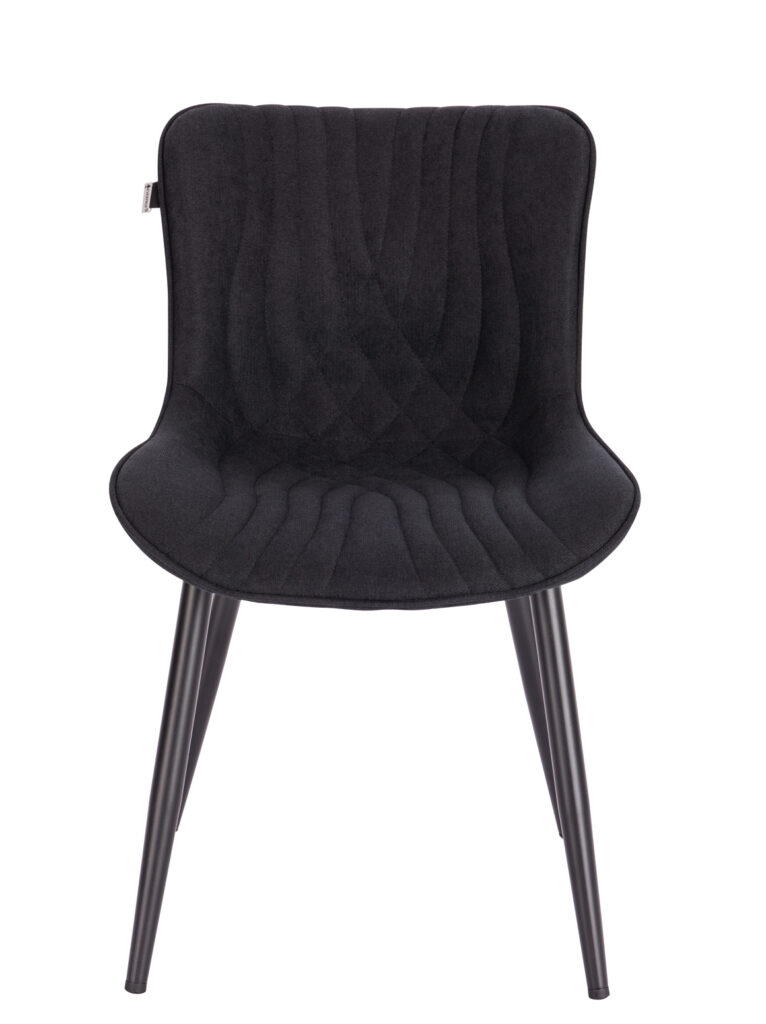 Обеденный стул Everprof Aqua Ткань Черный